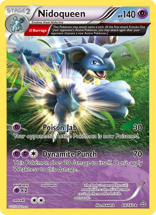 Nidoqueen — Primal Clash card #69