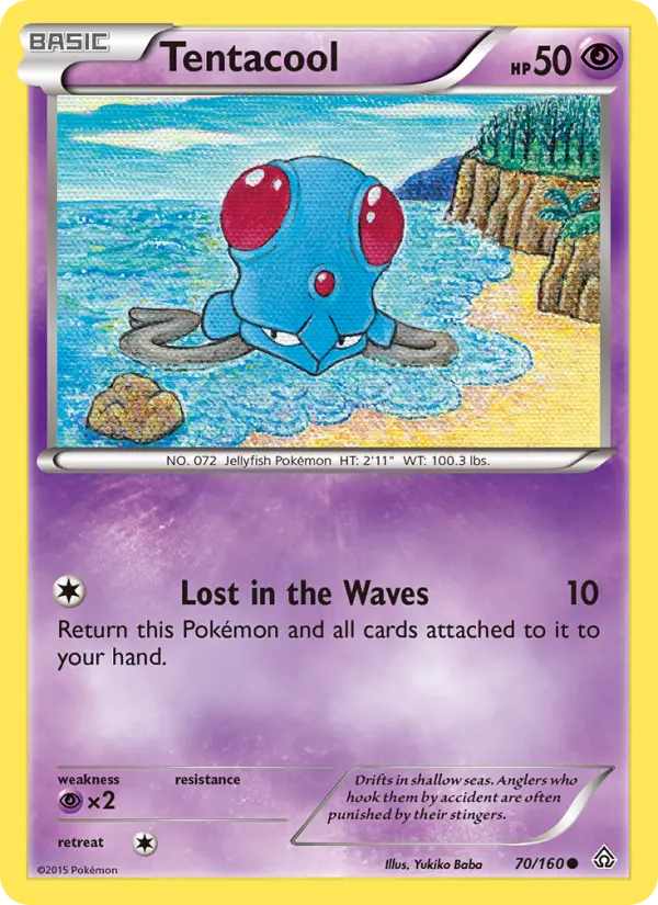 Tentacool — Primal Clash card #70