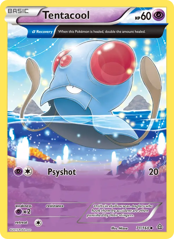 Tentacool — Primal Clash card #71
