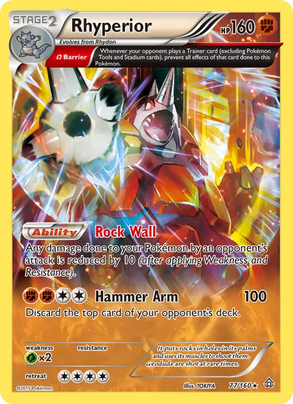 Rhyperior — Primal Clash card #77