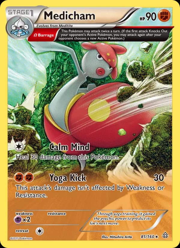 Medicham — Primal Clash card #81
