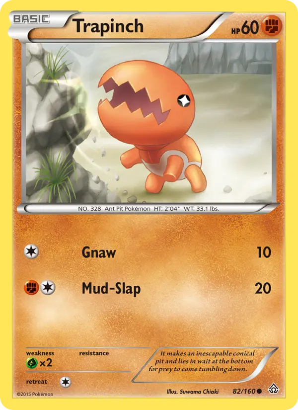 Trapinch — Primal Clash card #82