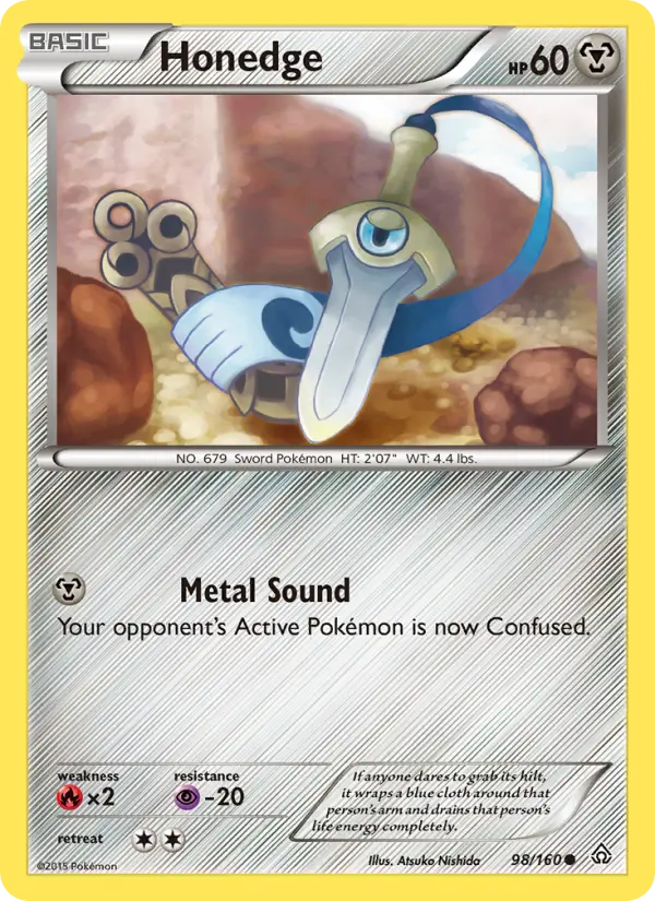 Honedge — Primal Clash card #98