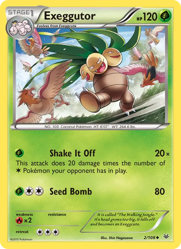 Exeggutor — Roaring Skies card #2