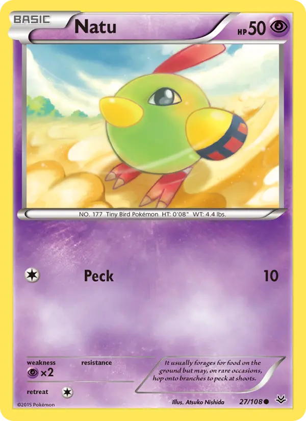 Natu — Roaring Skies card #27