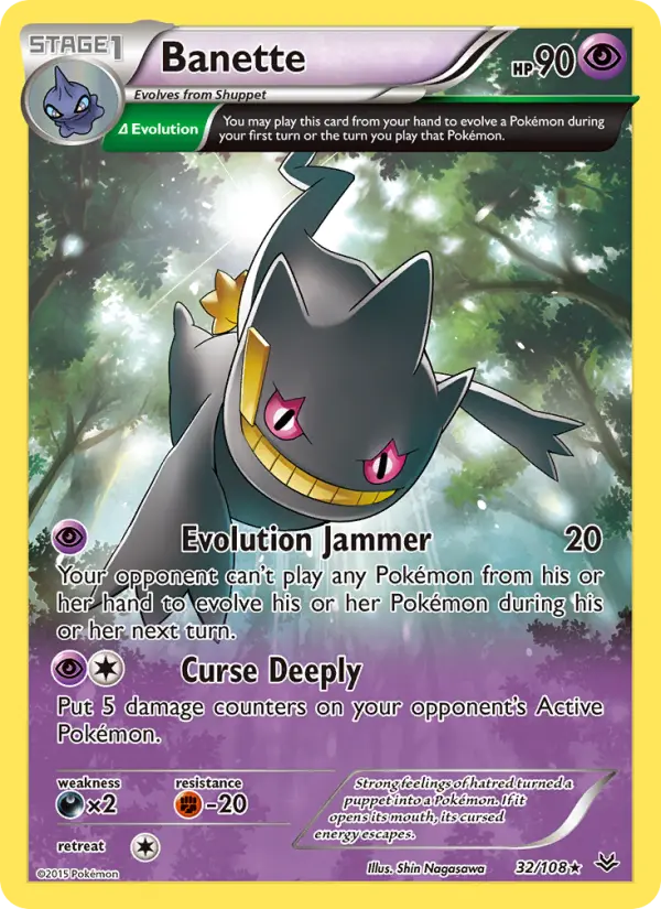 Banette — Roaring Skies card #32