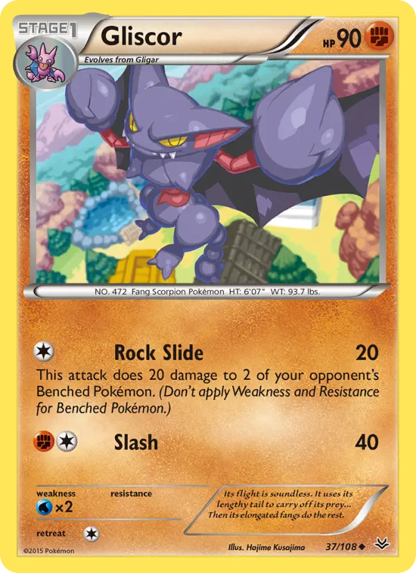Gliscor — Roaring Skies card #37