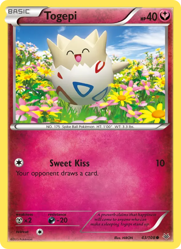 Togepi — Roaring Skies card #43