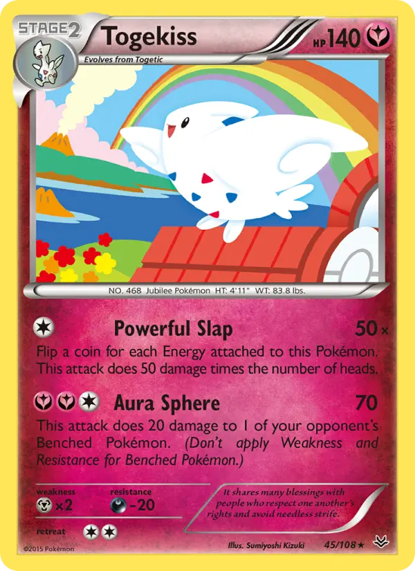 Togekiss — Roaring Skies card #45