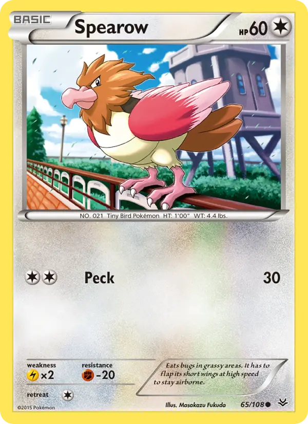 Spearow — Roaring Skies card #65