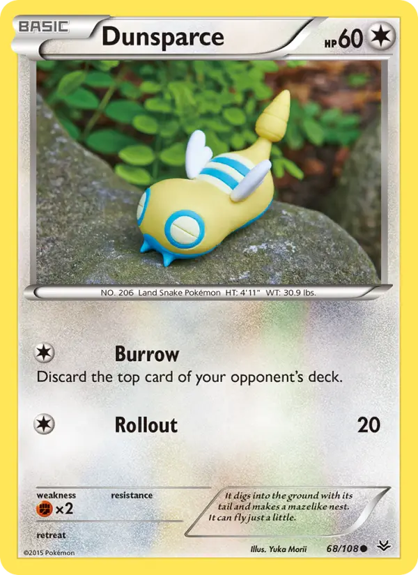 Dunsparce — Roaring Skies card #68