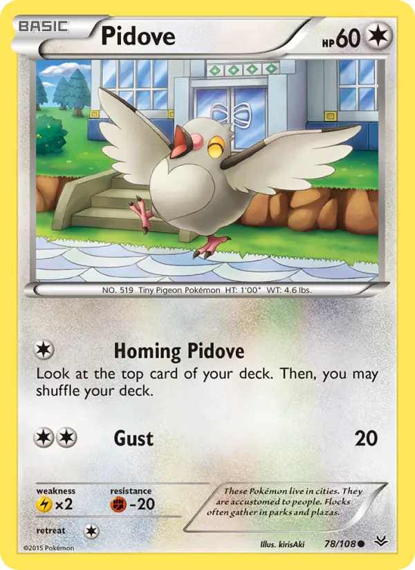 Pidove — Roaring Skies card #78