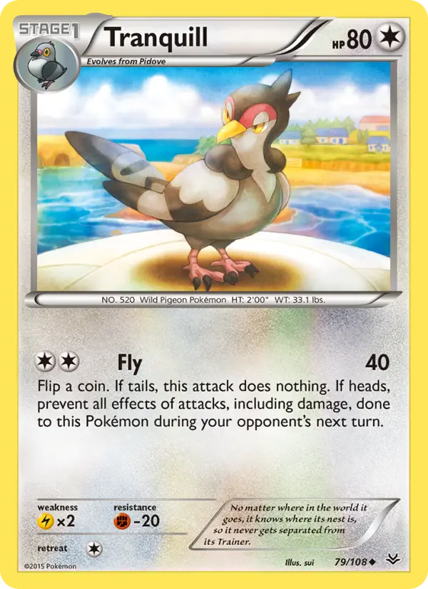 Tranquill — Roaring Skies card #79