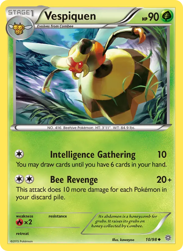 Vespiquen — Ancient Origins card #10