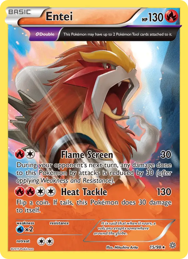 Entei — Ancient Origins card #15