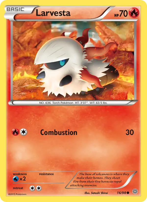 Larvesta — Ancient Origins card #16