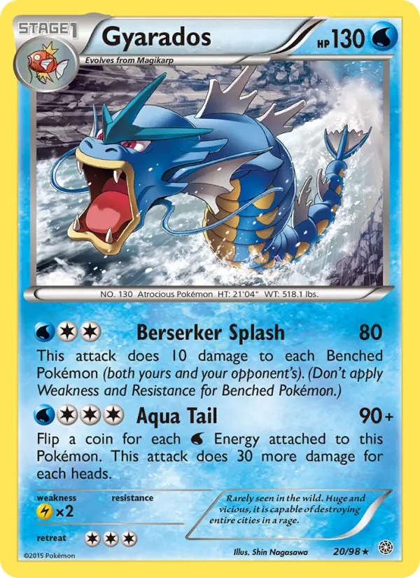 Gyarados — Ancient Origins card #20