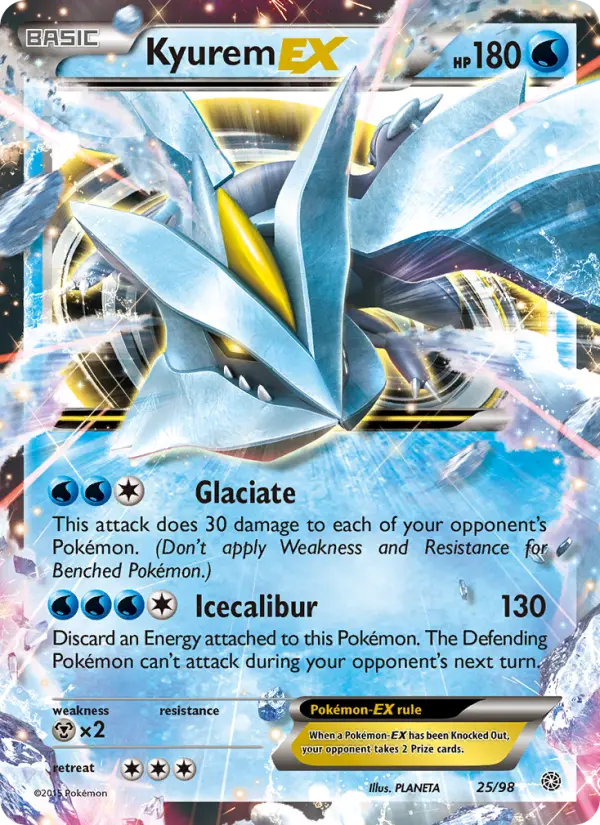 Kyurem EX — Ancient Origins card #25