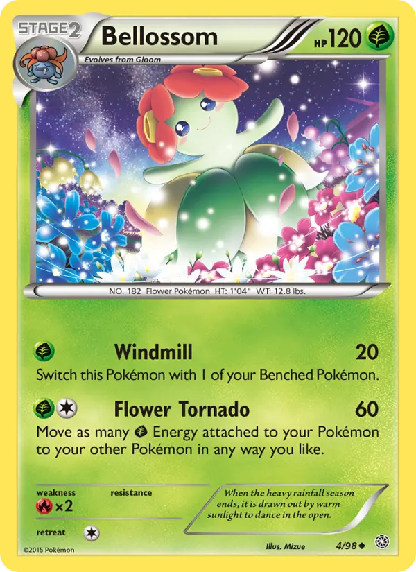 Bellossom — Ancient Origins card #4