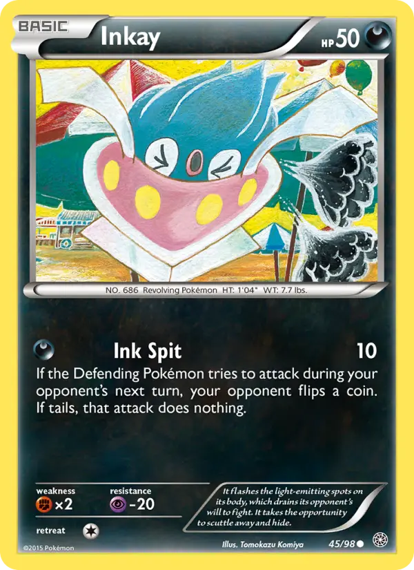 Inkay — Ancient Origins card #45