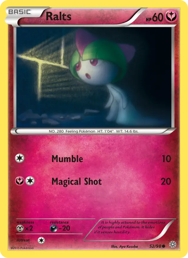Ralts — Ancient Origins card #52