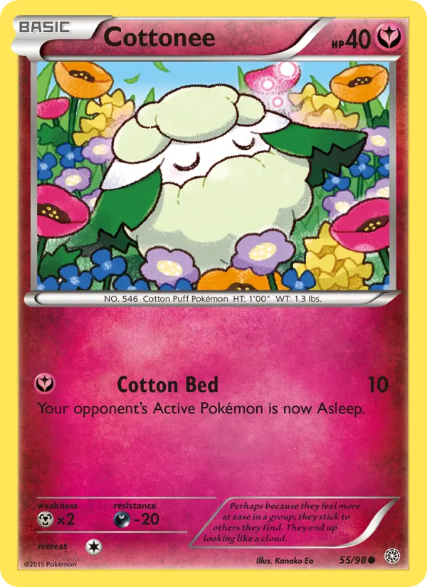 Cottonee — Ancient Origins card #55