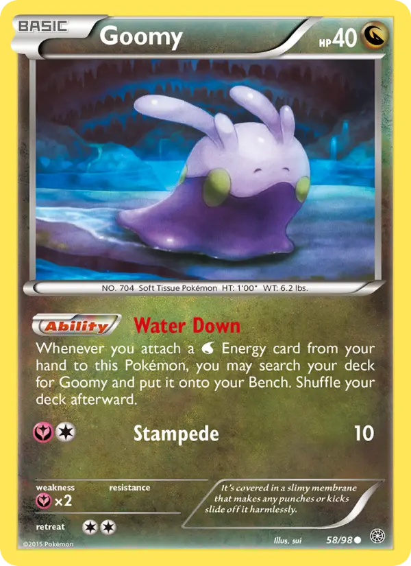 Goomy — Ancient Origins card #58