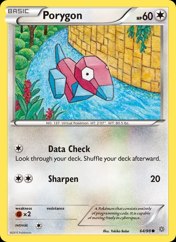 Porygon — Ancient Origins card #64