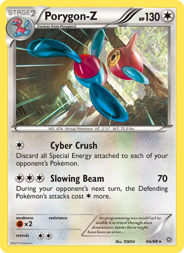 Porygon-Z — Ancient Origins card #66