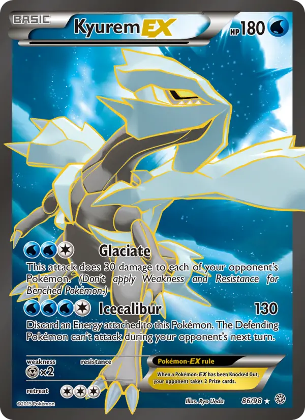 Kyurem EX — Ancient Origins card #86