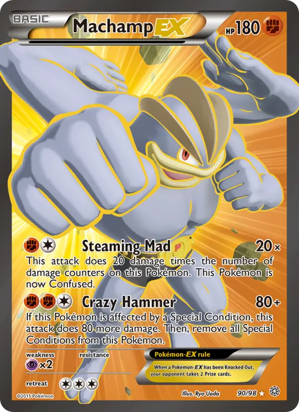 Machamp EX — Ancient Origins card #90