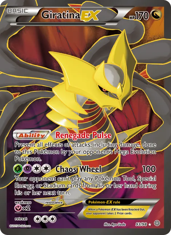 Giratina EX — Ancient Origins card #93