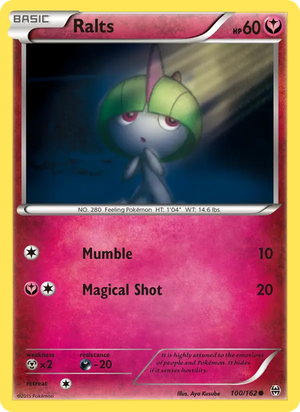 Ralts — BREAKthrough card #100