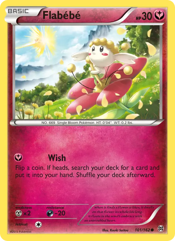 Flabébé — BREAKthrough card #101