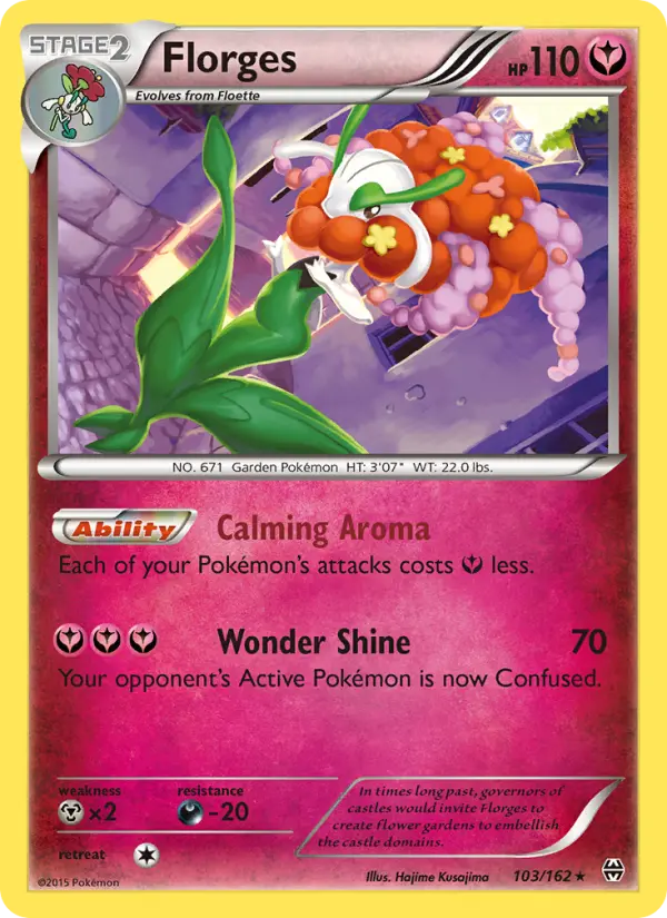 Florges — BREAKthrough card #103