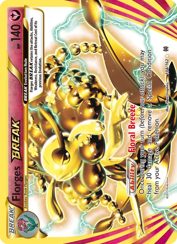 Florges BREAK — BREAKthrough card #104