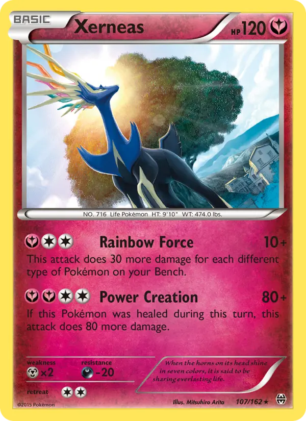 Xerneas — BREAKthrough card #107