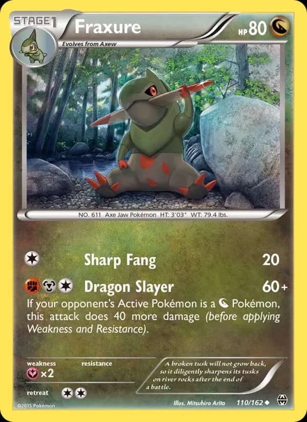 Fraxure — BREAKthrough card #110