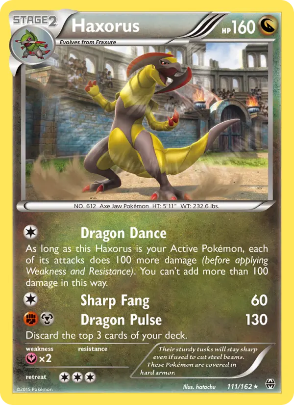 Haxorus — BREAKthrough card #111
