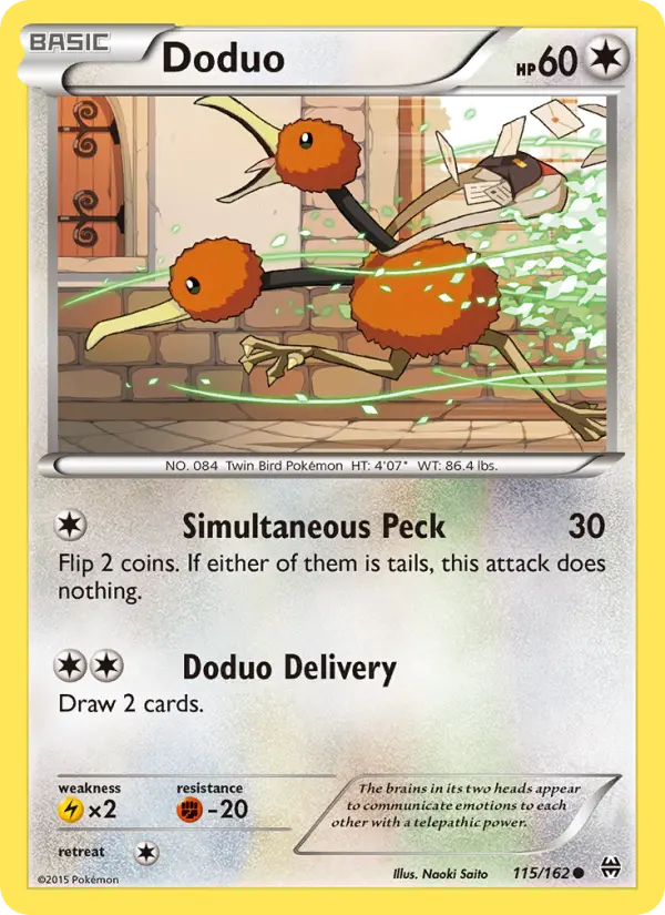Doduo — BREAKthrough card #115
