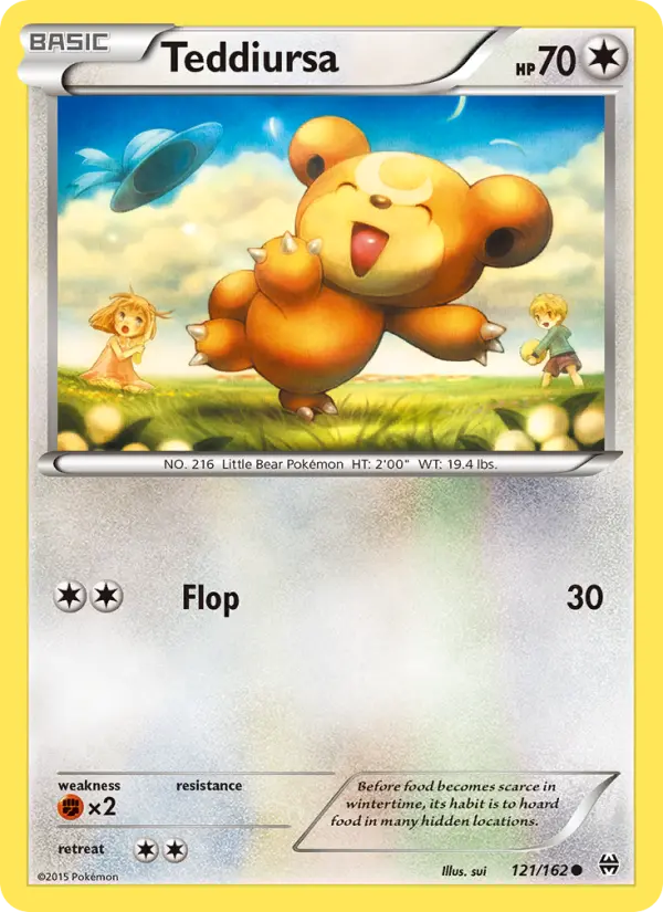 Teddiursa — BREAKthrough card #121