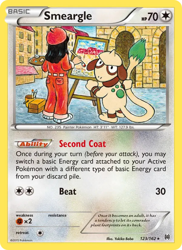 Smeargle — BREAKthrough card #123
