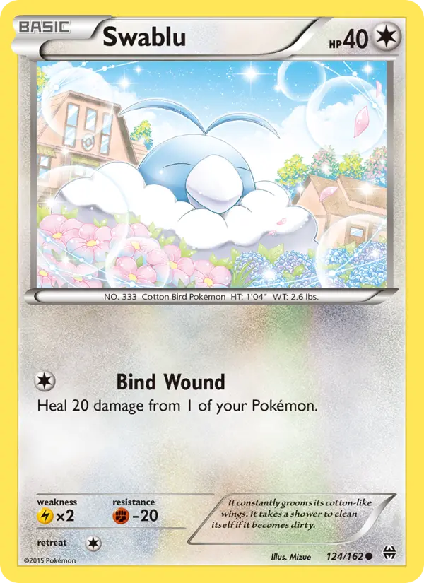 Swablu — BREAKthrough card #124