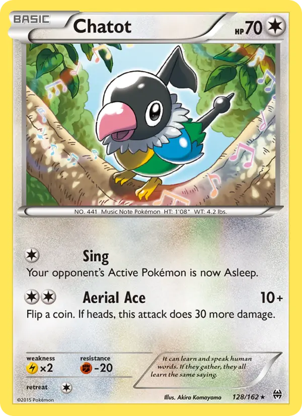 Chatot — BREAKthrough card #128