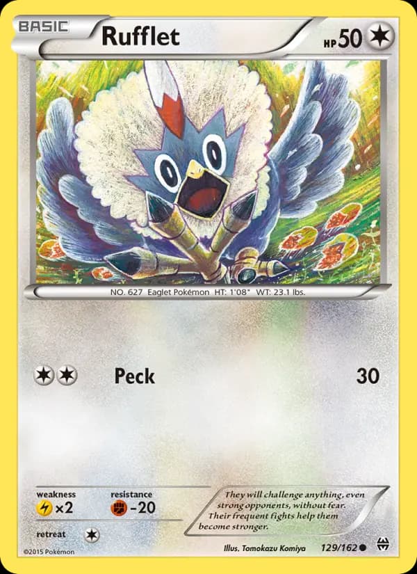 Rufflet — BREAKthrough card #129
