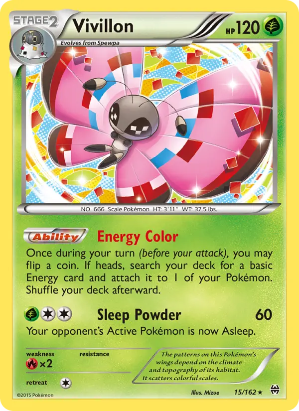 Vivillon — BREAKthrough card #15