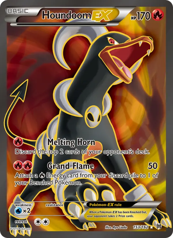 Houndoom EX — BREAKthrough card #153