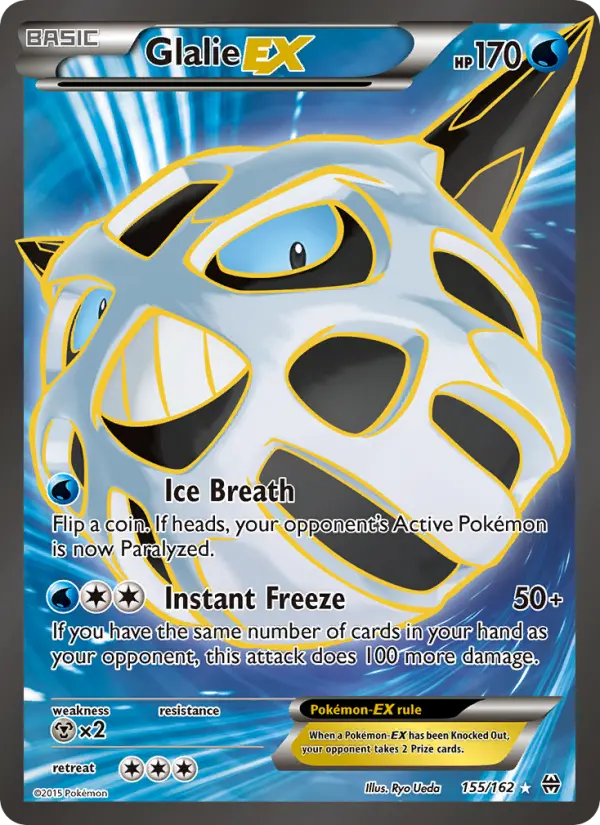 Glalie EX — BREAKthrough card #155