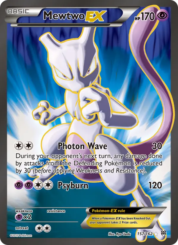 Mewtwo EX — BREAKthrough card #157