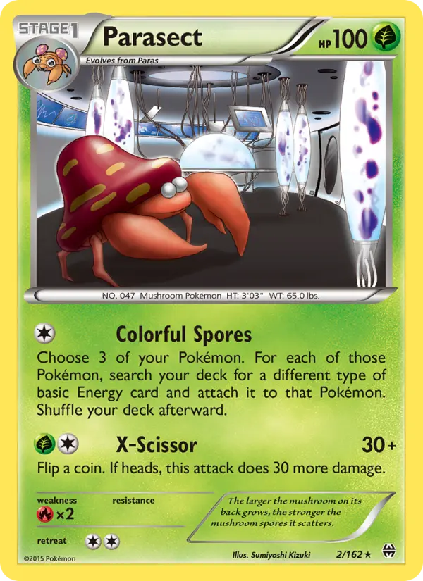Parasect — BREAKthrough card #2